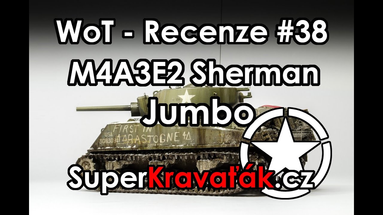 World of Tanks | M4A3E2 Sherman Jumbo (Recenze #38)
