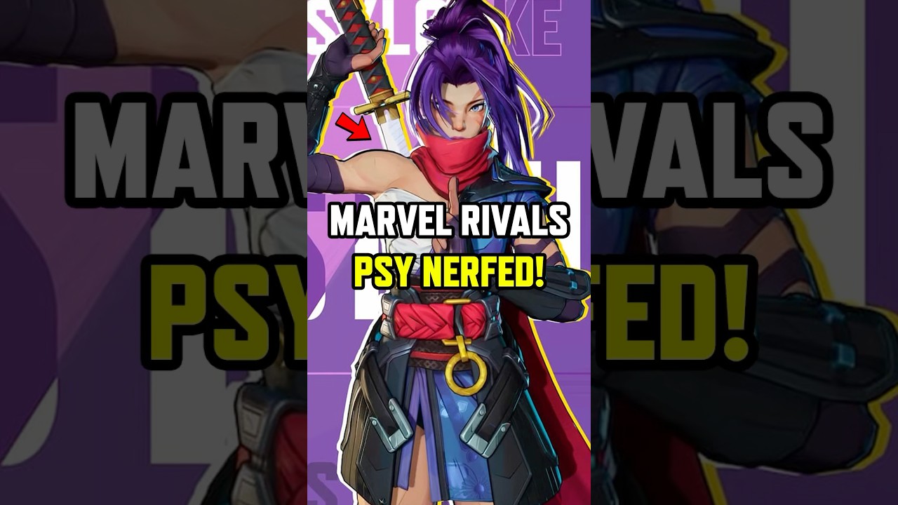 PSYLOCKE’S CHANGES IN MARVEL RIVALS SEASON 2.5!