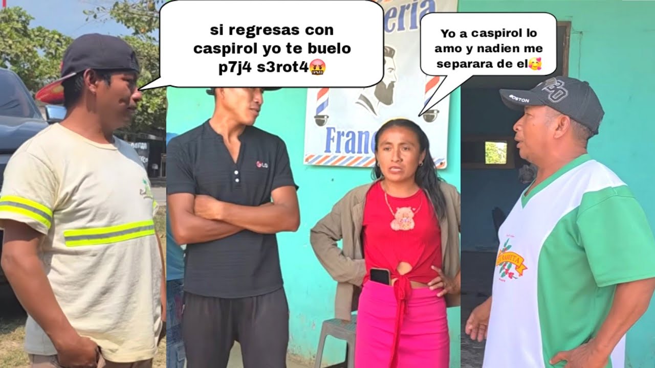 Si te vas con ese p3nd3j0 te echo de la casa//Le grito El hermano de lidia bien 3mPut4d0 