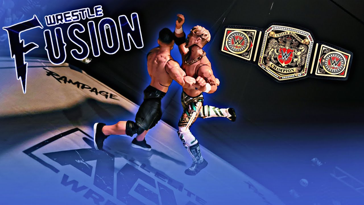 WILL OSPREAY VS JOHN CENA INSANE WWE ACTION FIGURE MATCH! | WRESTLE FUSION MAIN EVENT