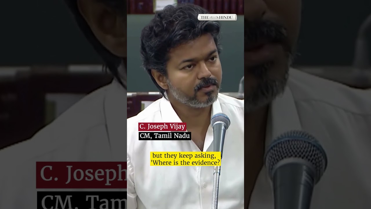 CM Vijay: I have files from three departments; don&rsquo;t force me to open them