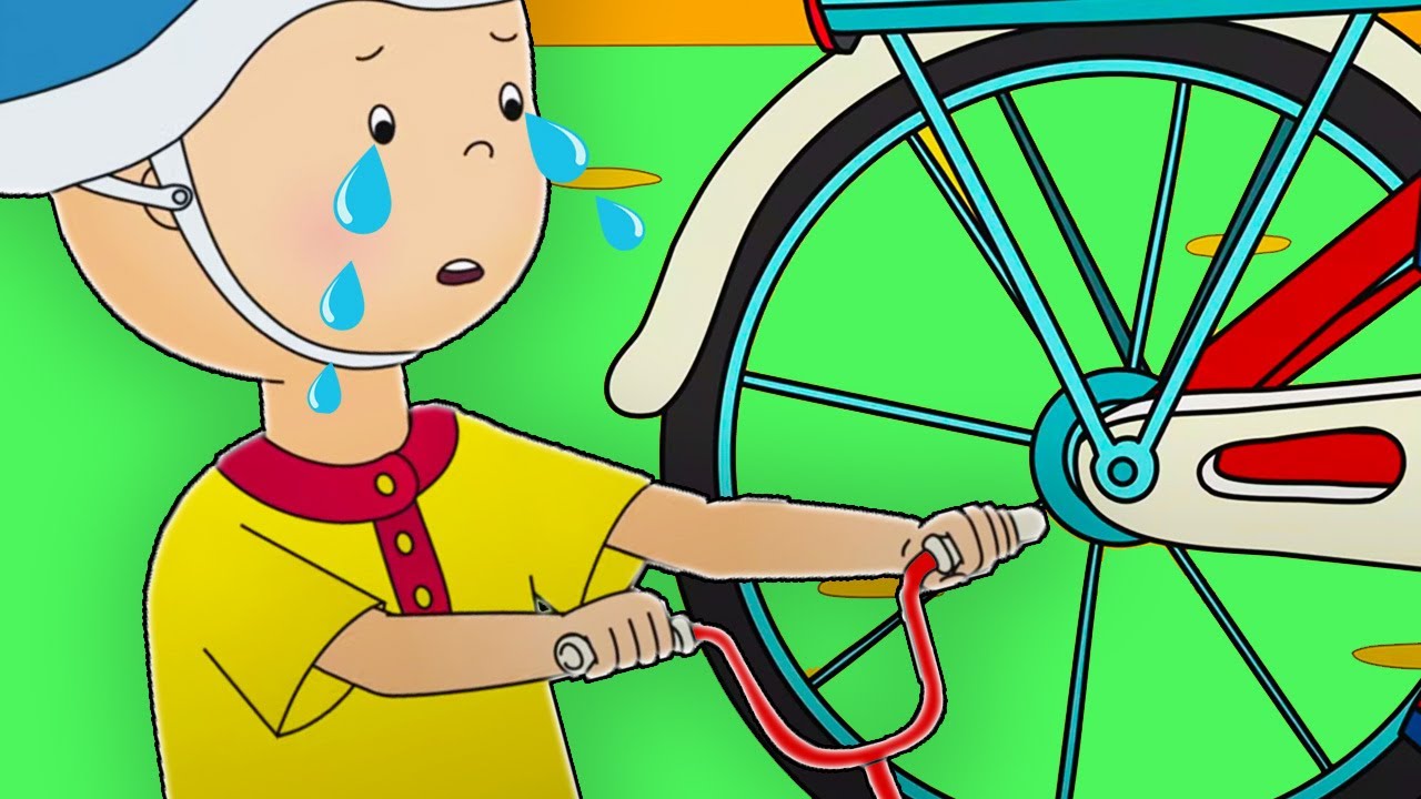 Caillou und der Fahrradunfall | Caillou auf Deutsch