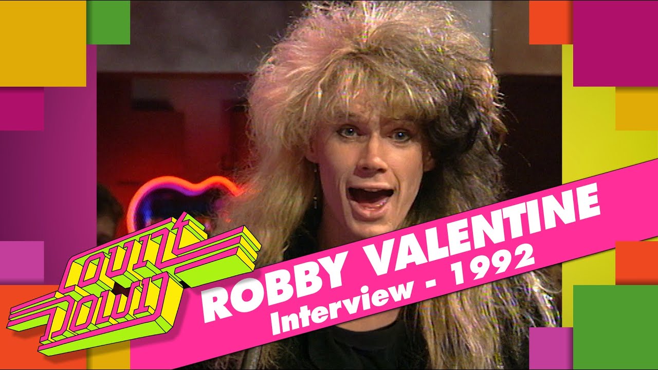 Robby Valentine - Interview  - Countdown, 1992
