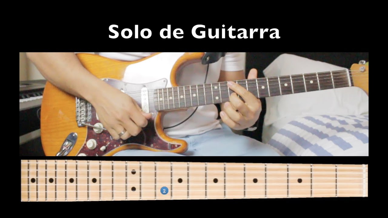 Desciende Miel San Marcos - Tutorial de Guitarra Lider - Omarosvideo