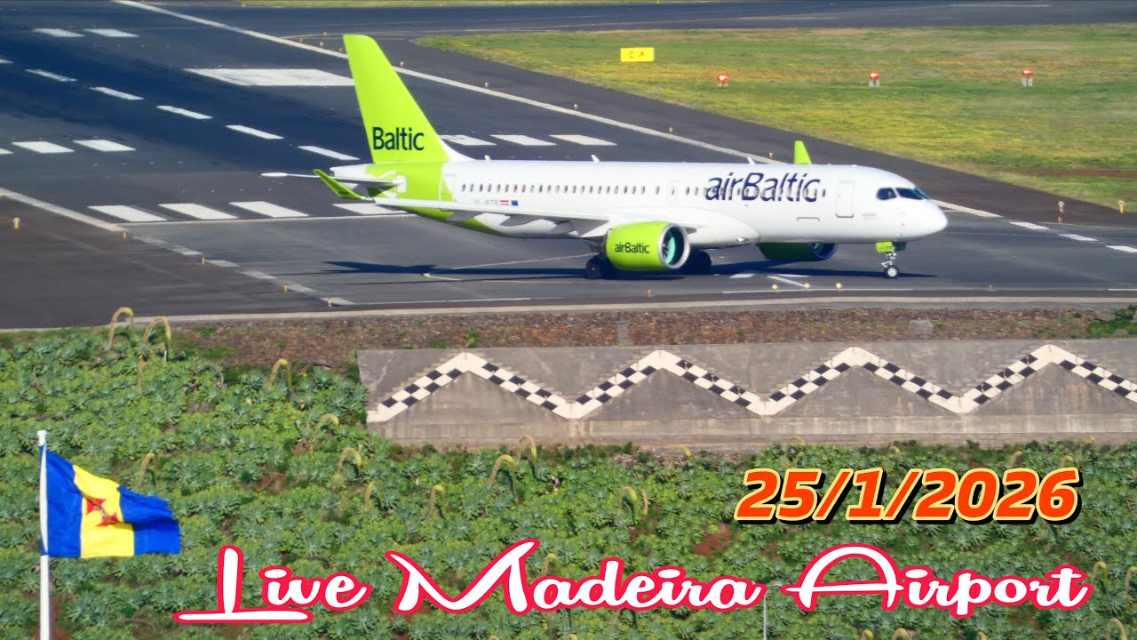LIVE MADEIRA AIRPORT SHOW / LPMA