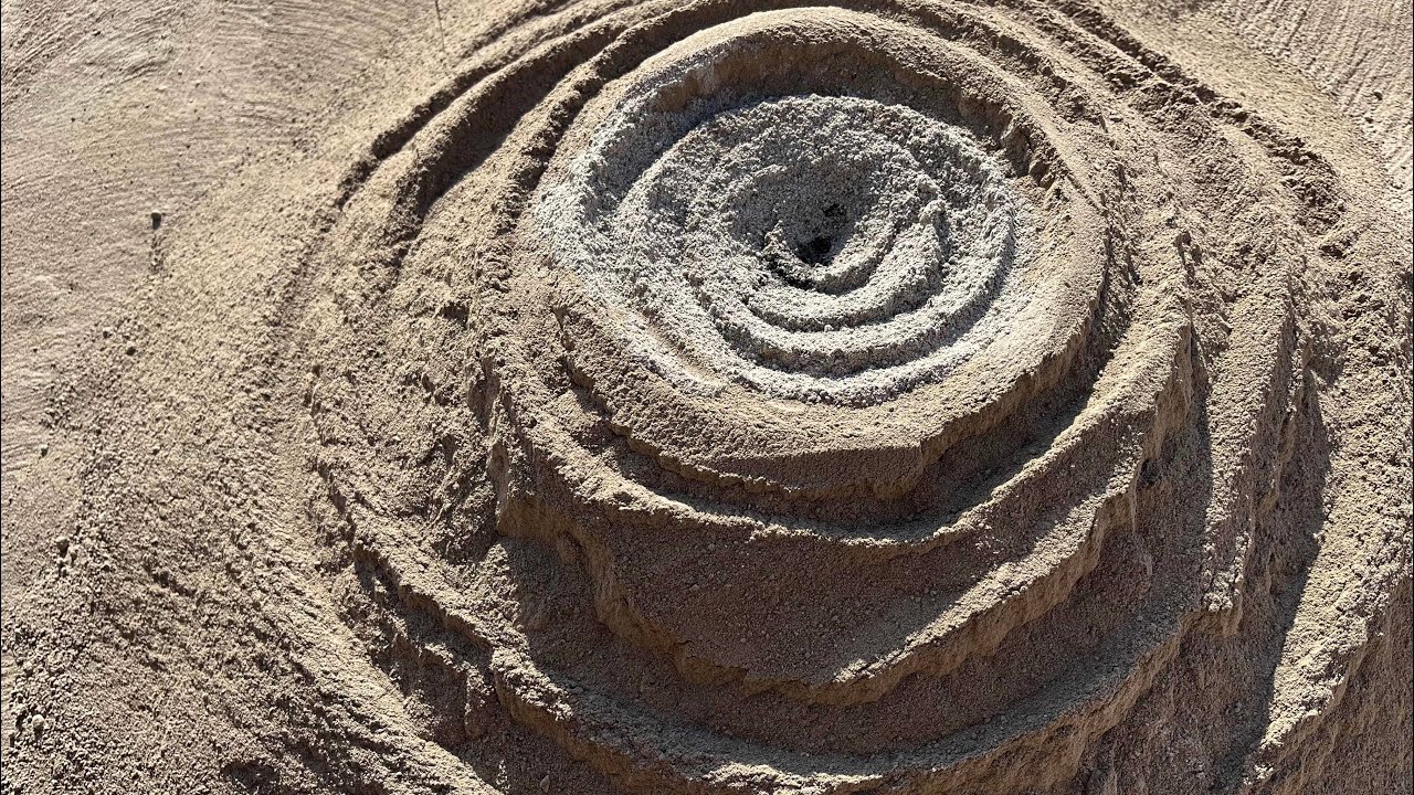 New| Cement Ashes Renew with Fresh Ashes and Shapes Making on Timelapse 