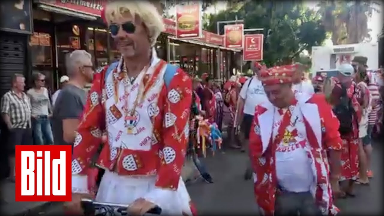 Rosenmontag auf Mallorca - Karneval in der Schinkenstraße