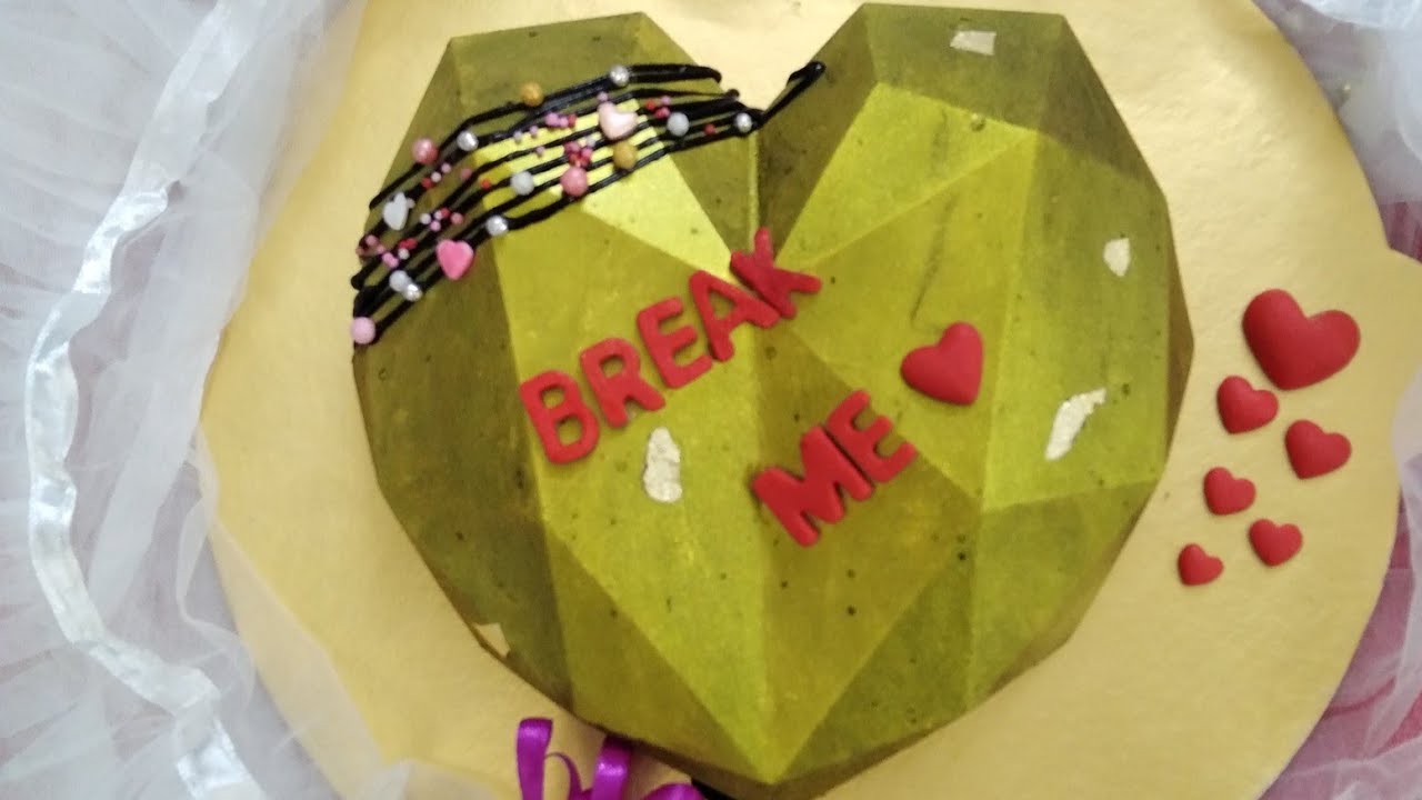how to make pinata love cake! smash cake or 3D love cake