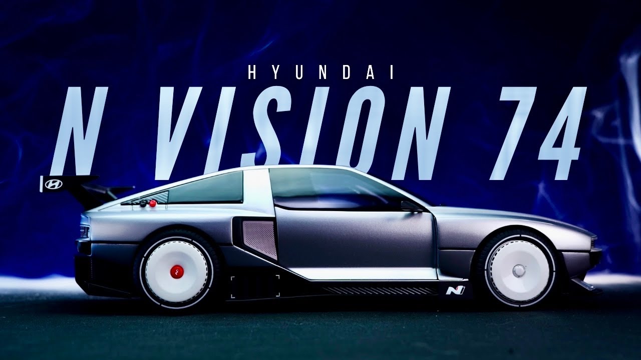 [4K] Hyundai N Vision 74 Diecast Figure &ndash; Full Unboxing & Details