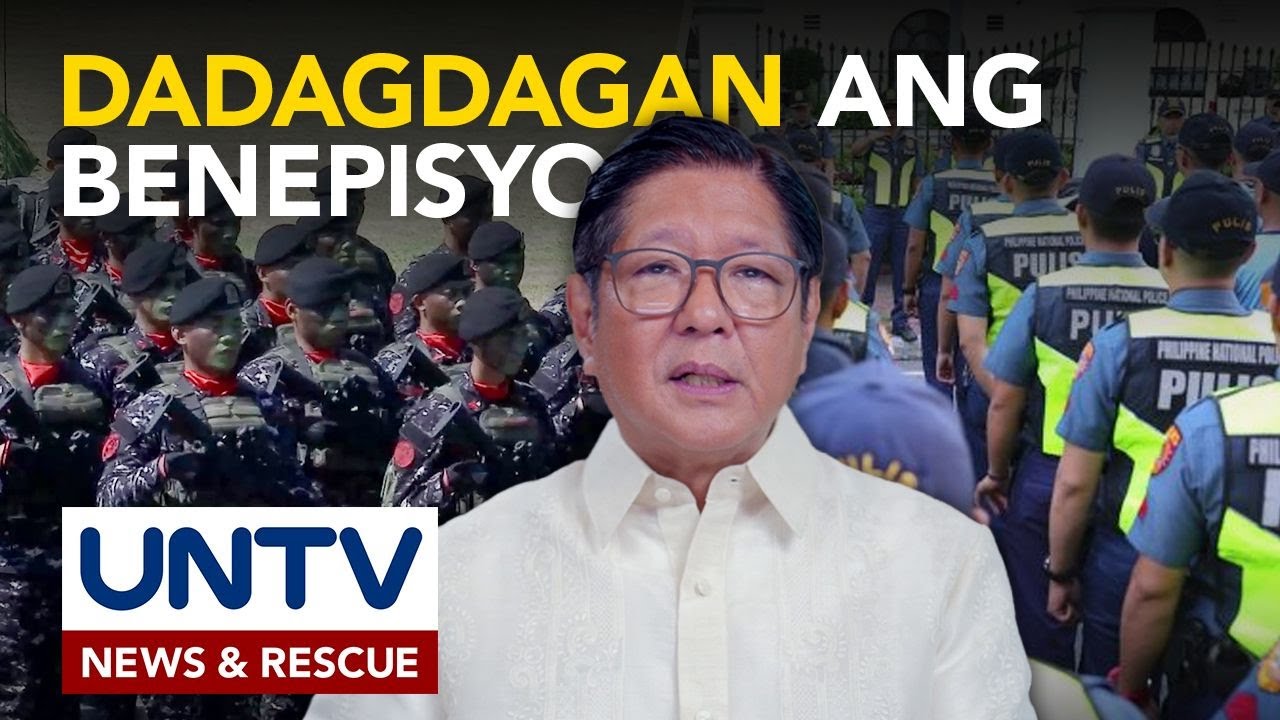 PBBM: Base pay, subsistence allowance ng military at uniformed personnel, itataas simula 2026