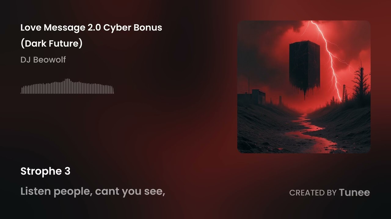 🖤 Love Message 2.0 Cyber Bonus (Dark Future) 💀 | Dunkle Liebe / Dark Love