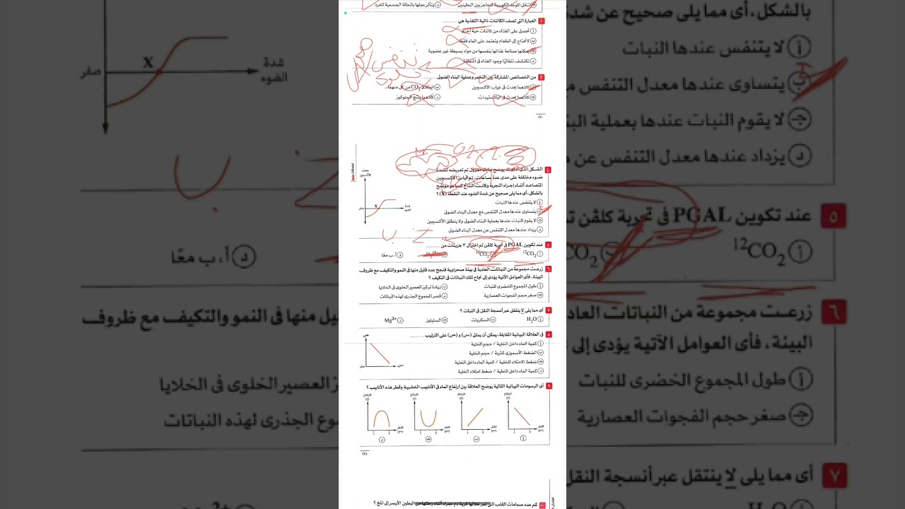 حل محافظة القليوبية الصف الثاني الثانوي ٢٠٢٥♥️