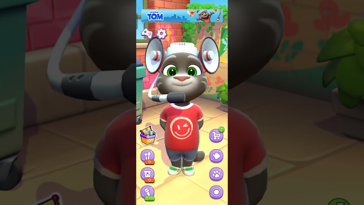 Talking Tom Goes Crazy 😂Talking Tom Funniest Moment Ever 😹