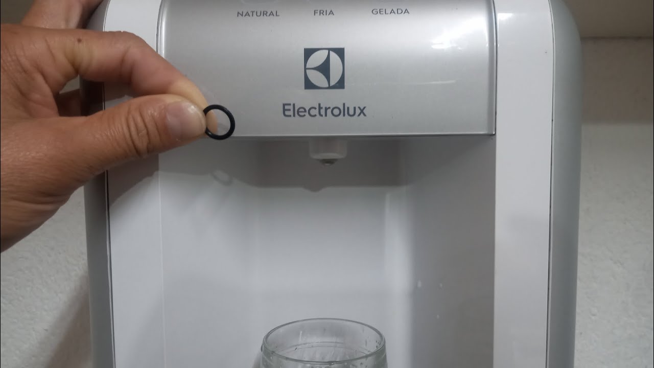 como aumentar o fluxo de água no filtro Electrolux