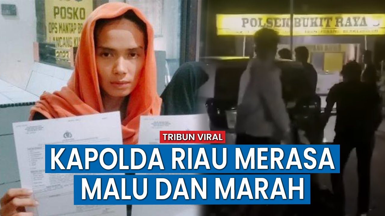 Wanita Dikeroyok Debt Colector di Depan Polsek Pekan Baru