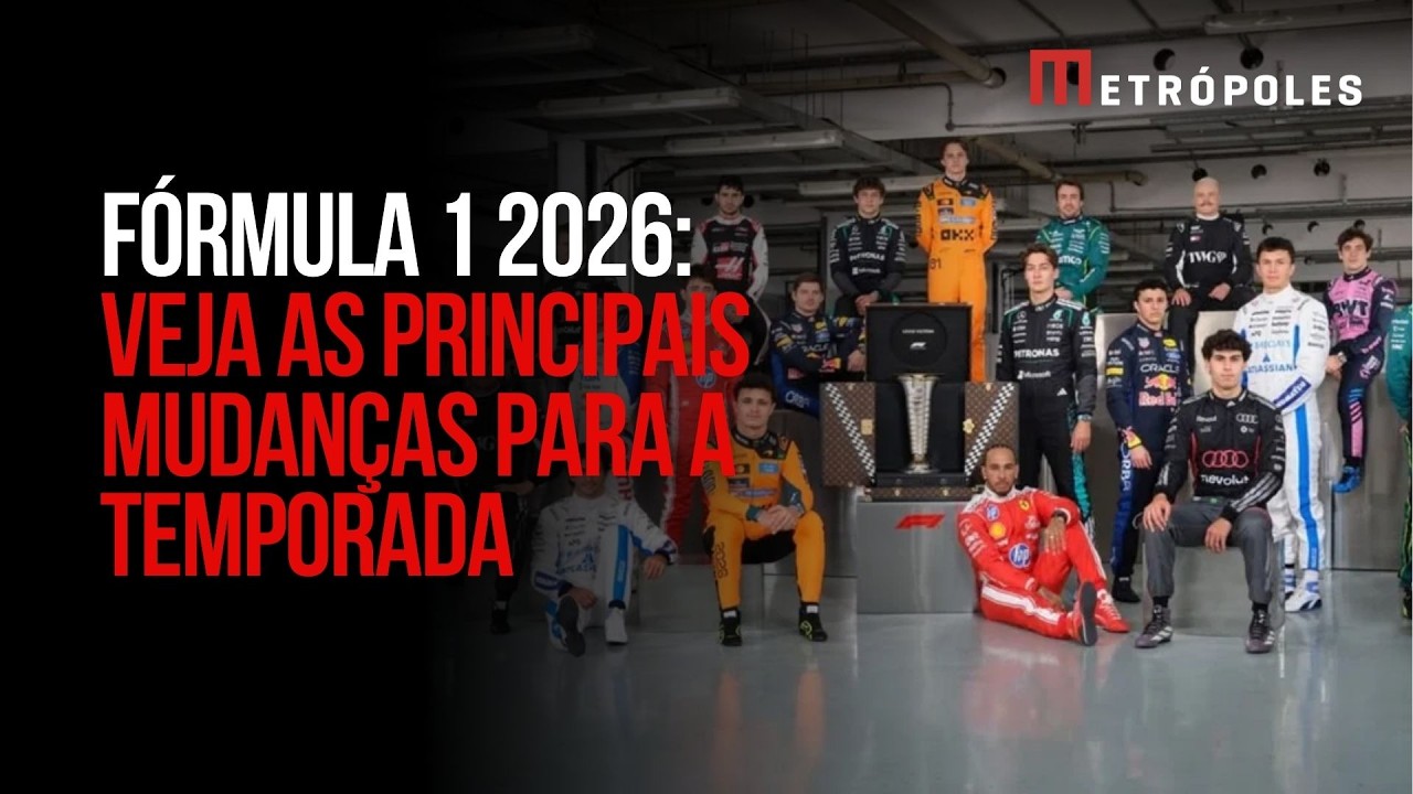 Entenda as principais mudanças na Fórmula 1 para 2026