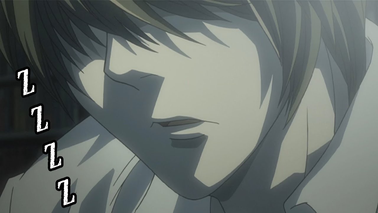 Death Note Potato Chip Scene, but it's boring.