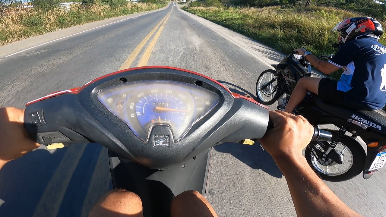BIZ 125 VS POP 110 RONCANDO DE ESCAPAMENTO QUAL É A MELHOR ? 