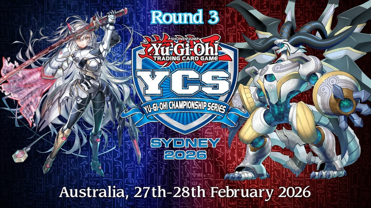 YCS SYDNEY │ Sky Striker VS Branded Dracotail │ Round 3 Yu-Gi-Oh! February 2026