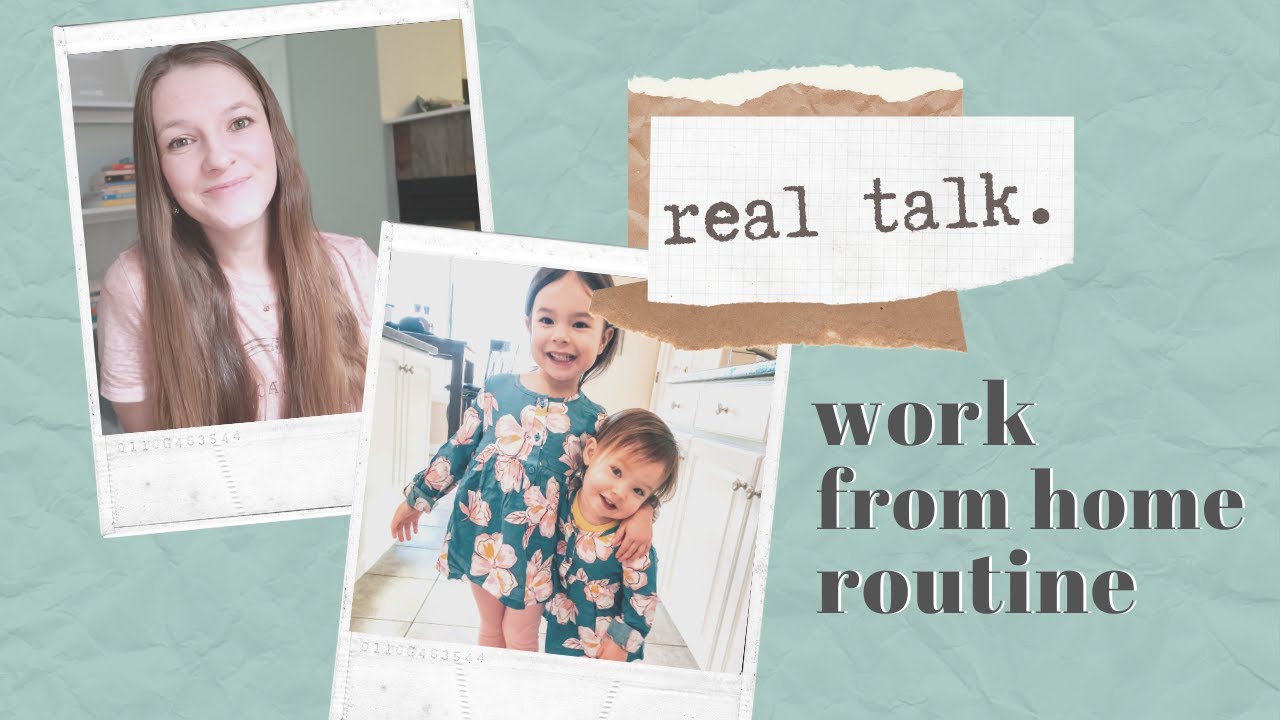 REAL TALK: My Work From Home Routine with 2 Kids // balancing a marriage, home, kids, & YouTube!