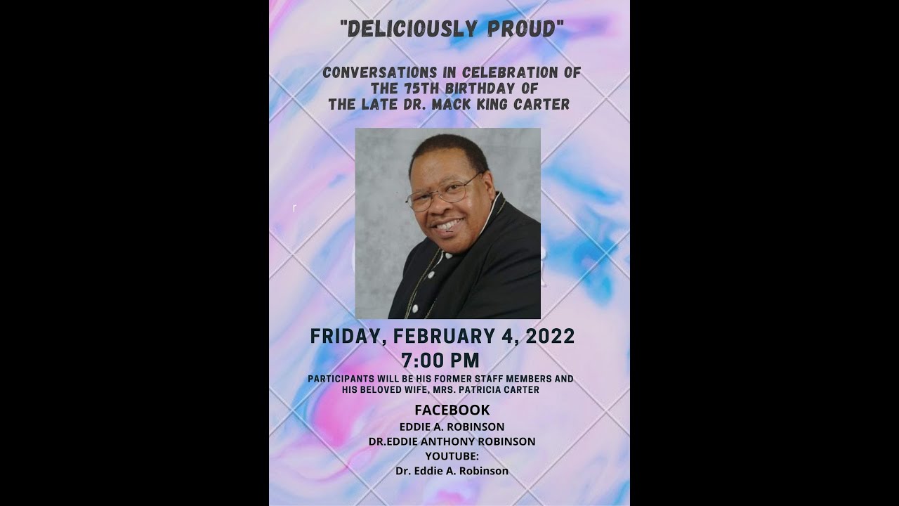 Remembering Dr. Mack King Carter