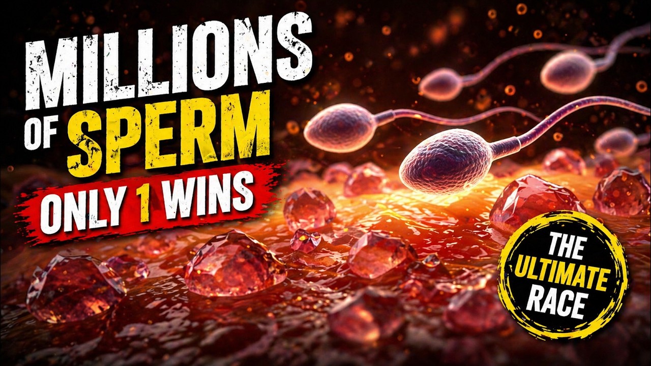 Миллионы сперматозоидов, только один побеждает &mdash; вот почему.