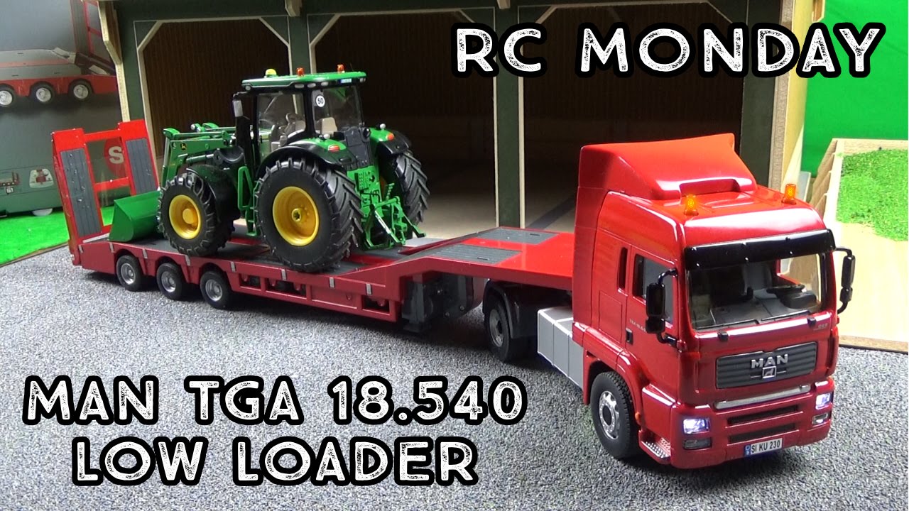 RC Monday | Siku MAN TGA 18.540 Low Loader Truck RC Lorry
