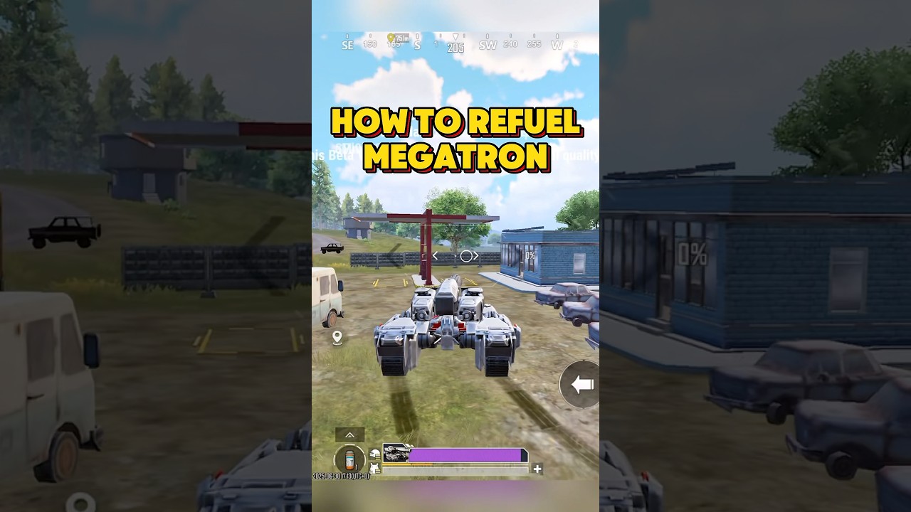 How to refuel Megatron or Optimus Prime #pubgmvip #pubgmobile #pubgm #viral #bgmi #shorts