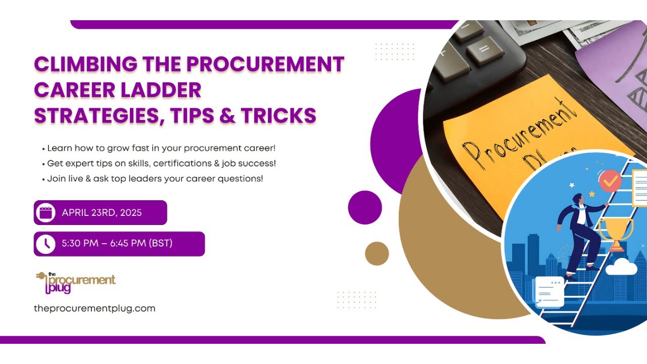 How to Climb the Procurement Career Ladder (Expert Tips & Strategies) | The Procurement Plug