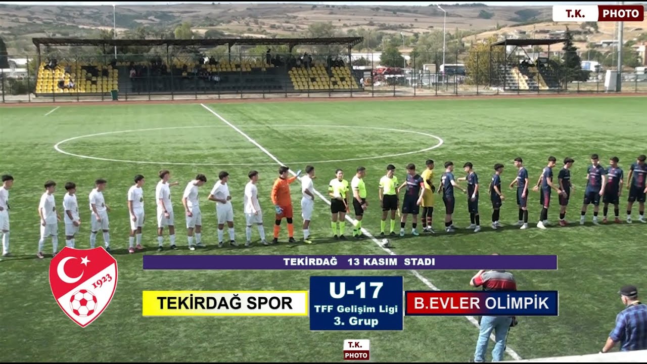 U17 Tekirdağspor & Bahçelievler Olimpik Spor