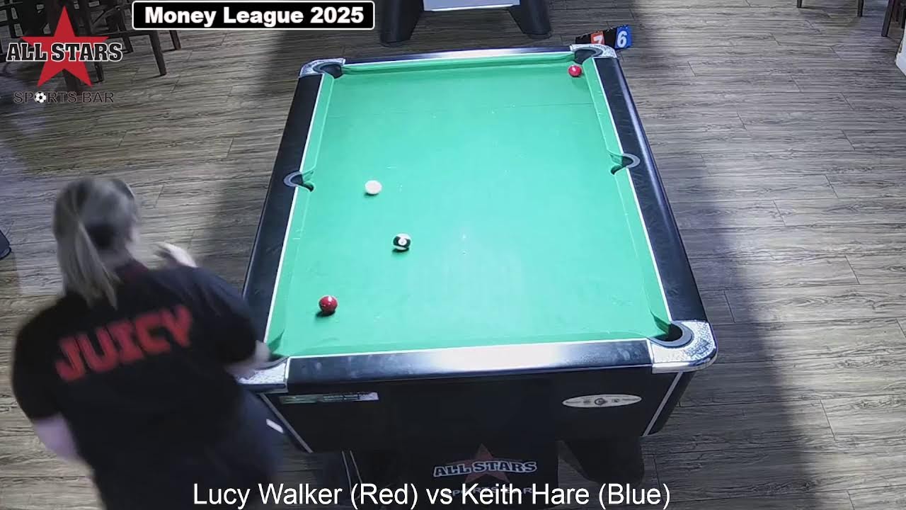 Allstars Weston Money League Lucy Walker Vs Keith Hare