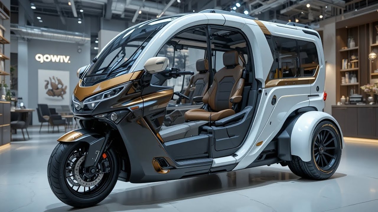 2025 Honda Gold Wing Electric Tricycle Camper Review | The Future of Luxury Motorcycle Touring