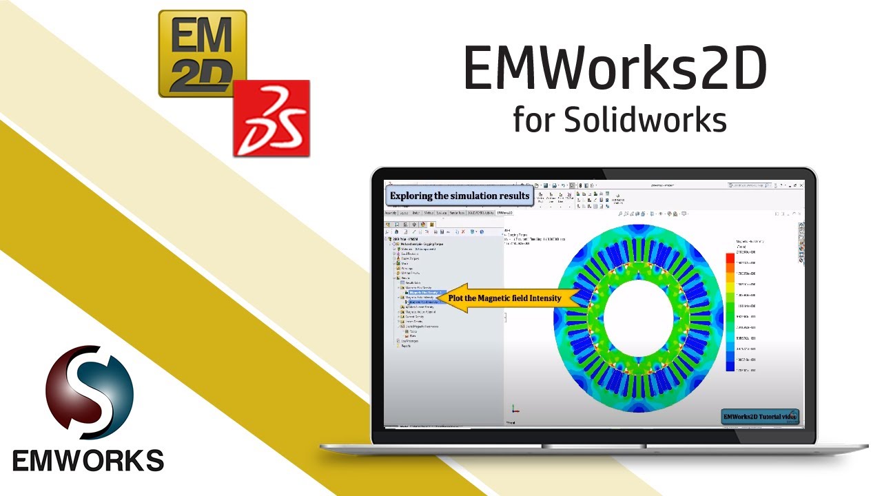 [Tutorial] Part 2: Cogging torque analysis of 2004 Toyota Prius motor using EMWorks2D for SOLIDWORKS