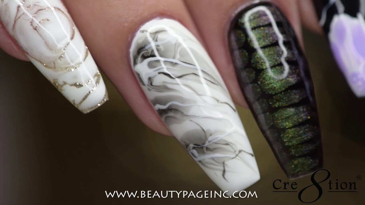 Cre8tion Magical Gel Marble Design