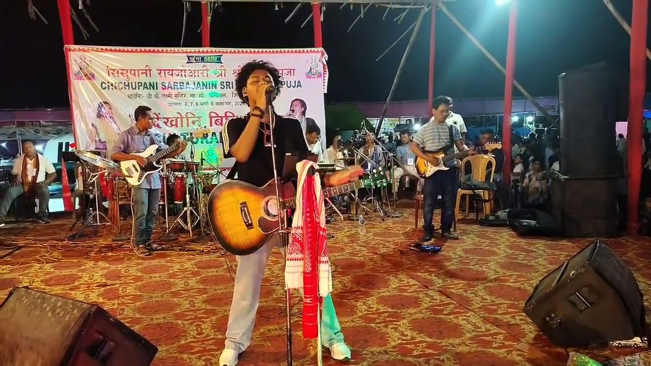 Protidine tumi ahi diya//By// Simangsa Baro //Live Performances //at Gulaghat