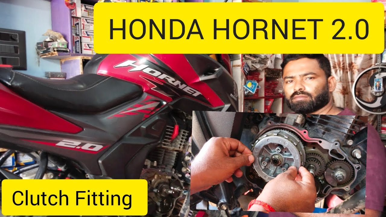Clutch Fitting #Honda Hornet 2.0 Bs6..