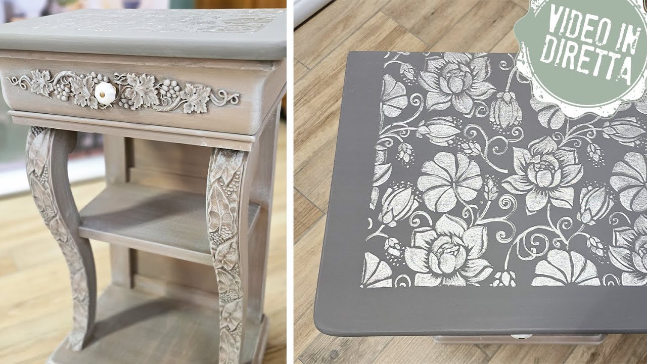 Lavaggio di colore su fregi e pigmenti metallici @poshchalkuk4982 81° MAGIC PAINT TEA TALK