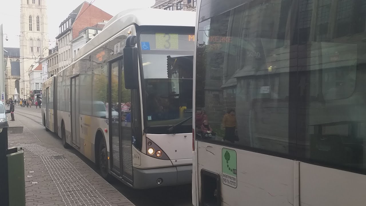 VanHool NewAG300 5040 | lijn 3 - Mariakerke Post | Sound opname | Gent