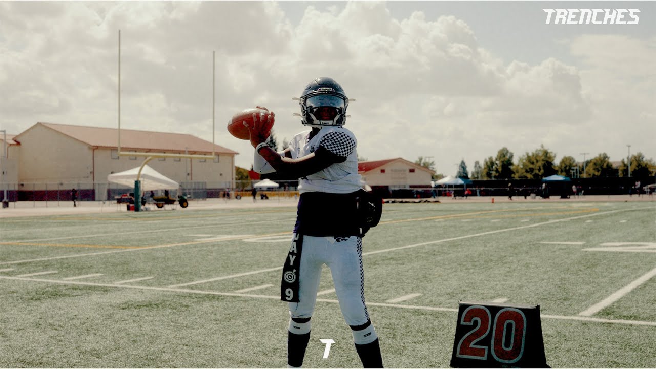 😎😎 JALEN WILSON LEADS FRANKLIN JR WILDCATS 12U OVER MONTERAY TRAILS 12U 28-0 ❗️❗️🐯