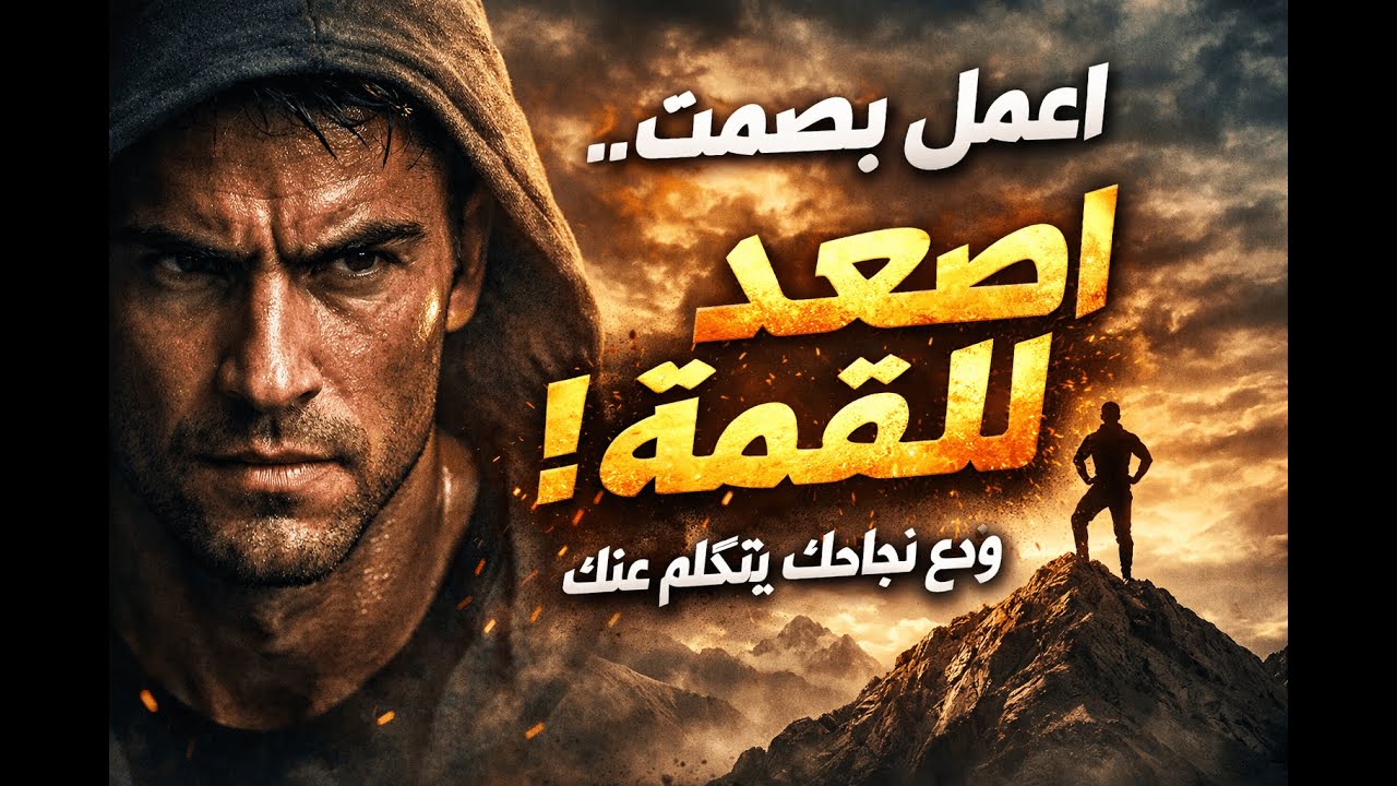 اعمل بصمت… اعمل بقوة… ودع نجاحك يُحدث الضجيج 💥