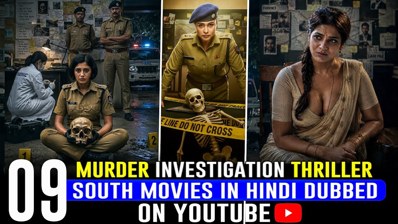 Top 9 Best South Indian Suspense Thriller Movies in Hindi | 2026 South Murder Mystery Movies Hindi