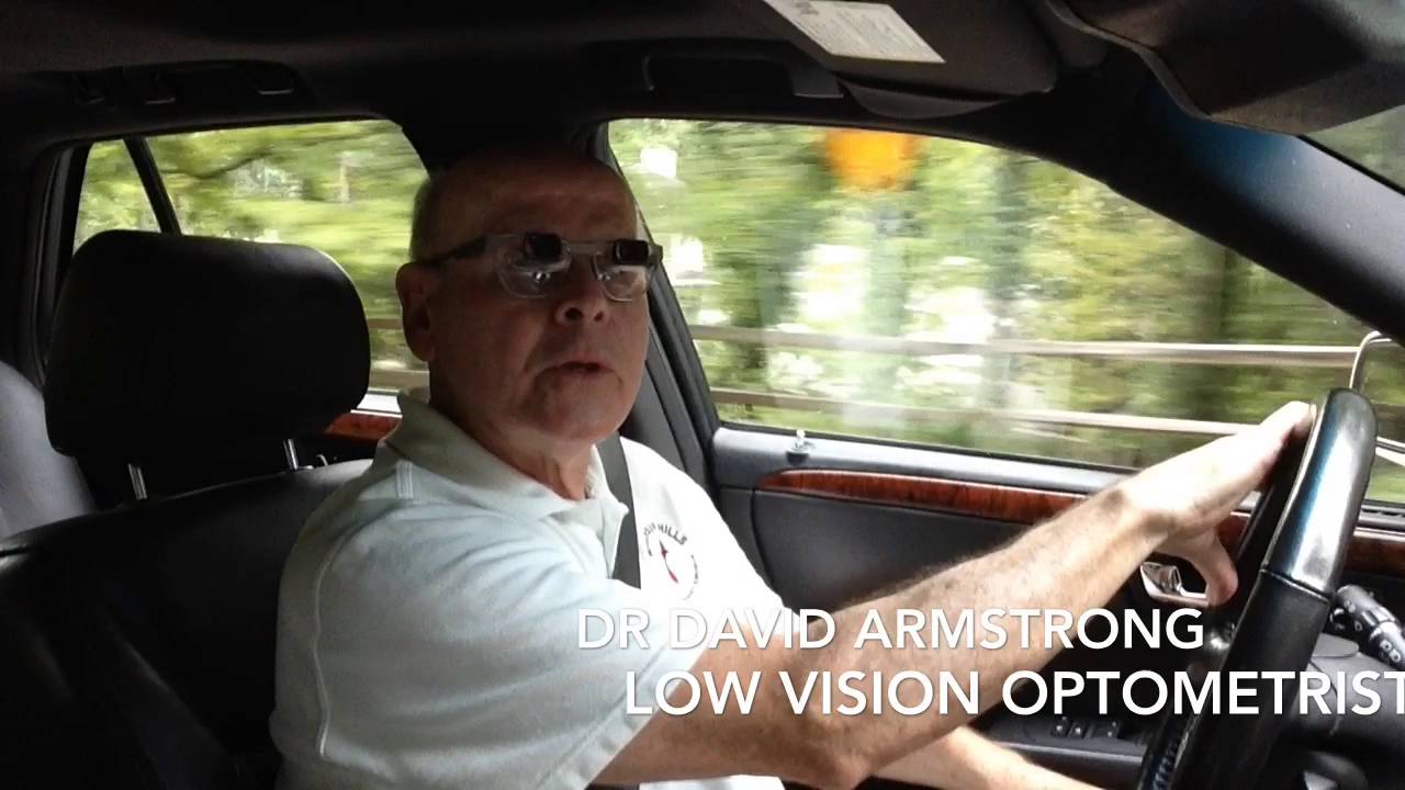 Safe Driving with Stargardt's Disease, Low Vision Glasses Help
