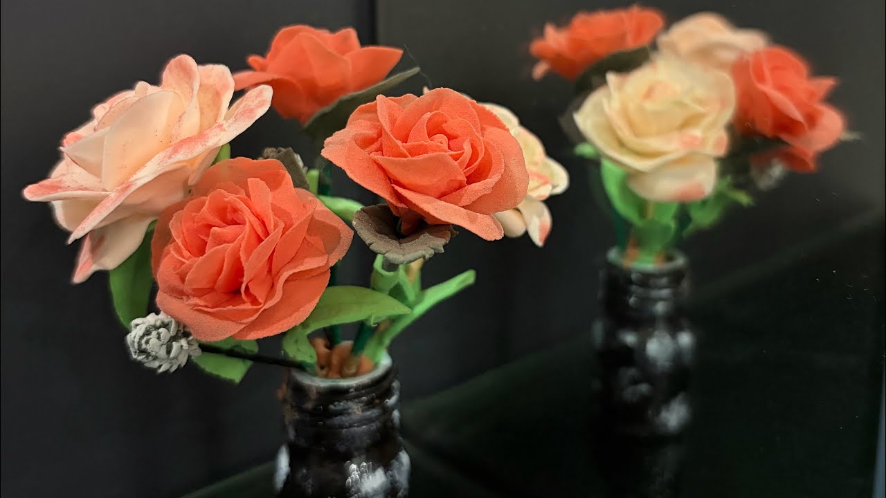 DIY Clay Rose | Simple & Easy Flower Making