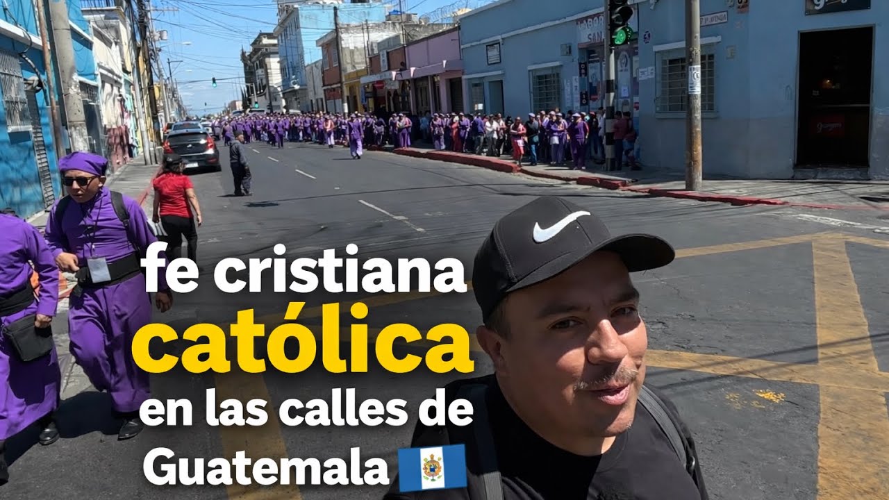 No Imaginé Ver Esto en el Centro Histórico de Guatemala 🇬🇹 | Fe Católica en las Calles 