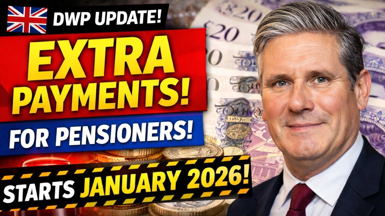 DWP Update Jan 2026 🚨 New EXTRA Payments for UK Pensioners – Are You Eligible?
