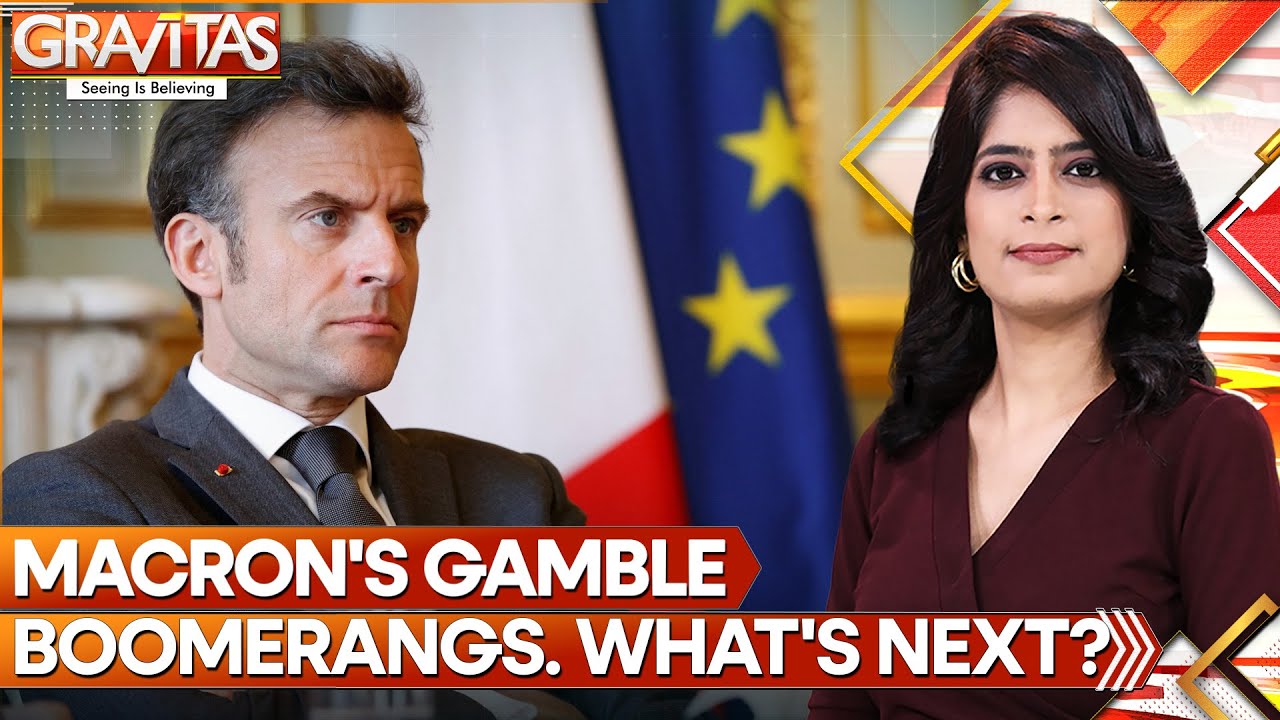 French Elections 2024: Macron's gamble results in total chaos | Gravitas | World News | WION