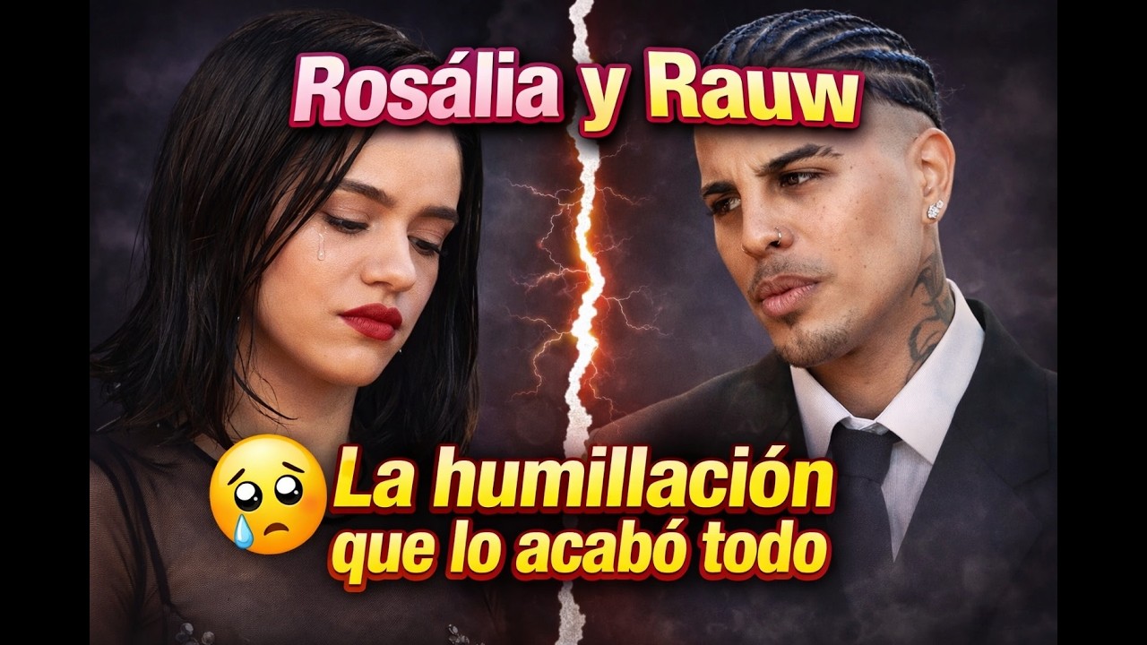 Rosalía y Rauw La humillación que lo acabó todo