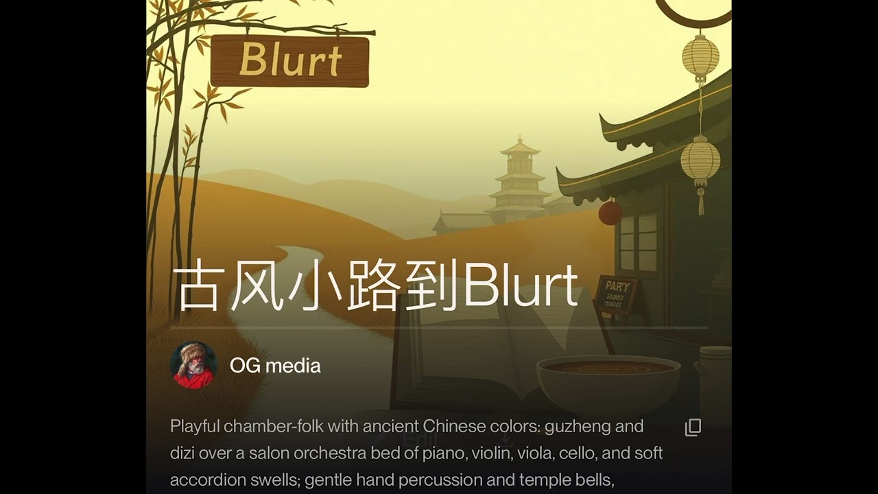 Learning Chinese on Blurt.media  