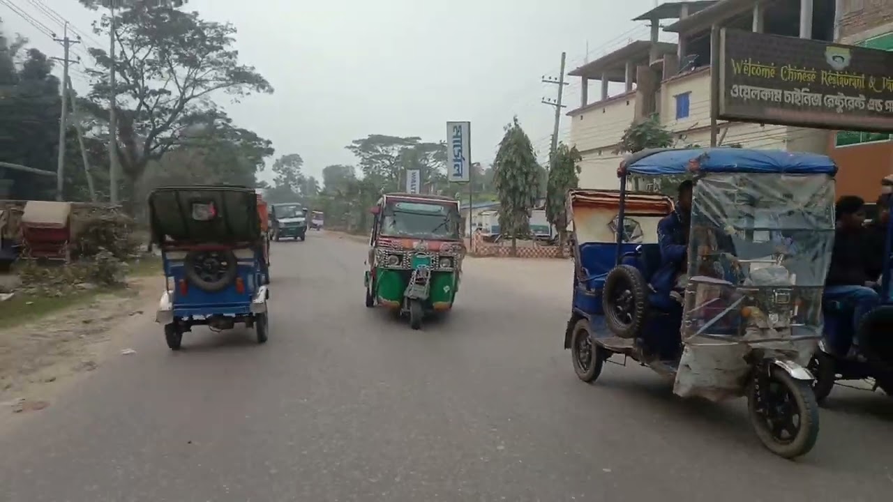 লক্ষীপুর টু চাঁদপুর হাইওয়ে রোড.