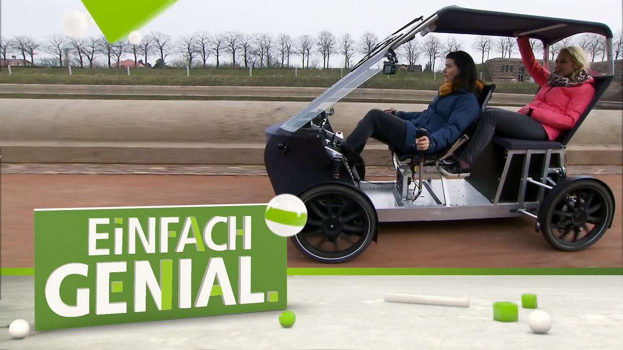 Hybrid-Pedelec, neuartiges Lastenrad, Feinstaubfilter aus Moos | Einfach genial | MDR